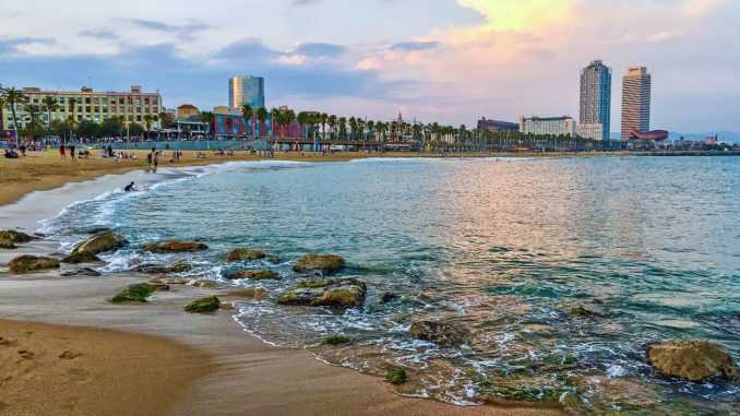 Barcelona Barcelona die Hauptstadt Kataloniens