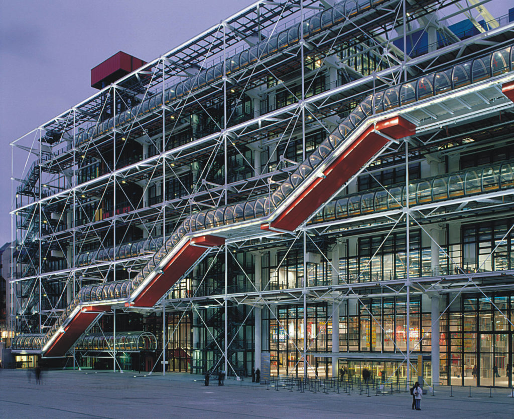 Centre Pompidou, Renzo Piano