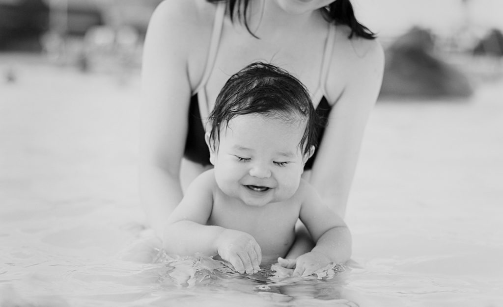 Babyschwimmen Geschenk Geburt