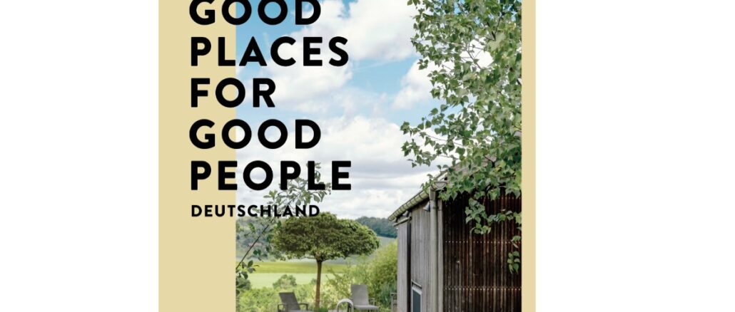 buchcover good places for good people Deutschland