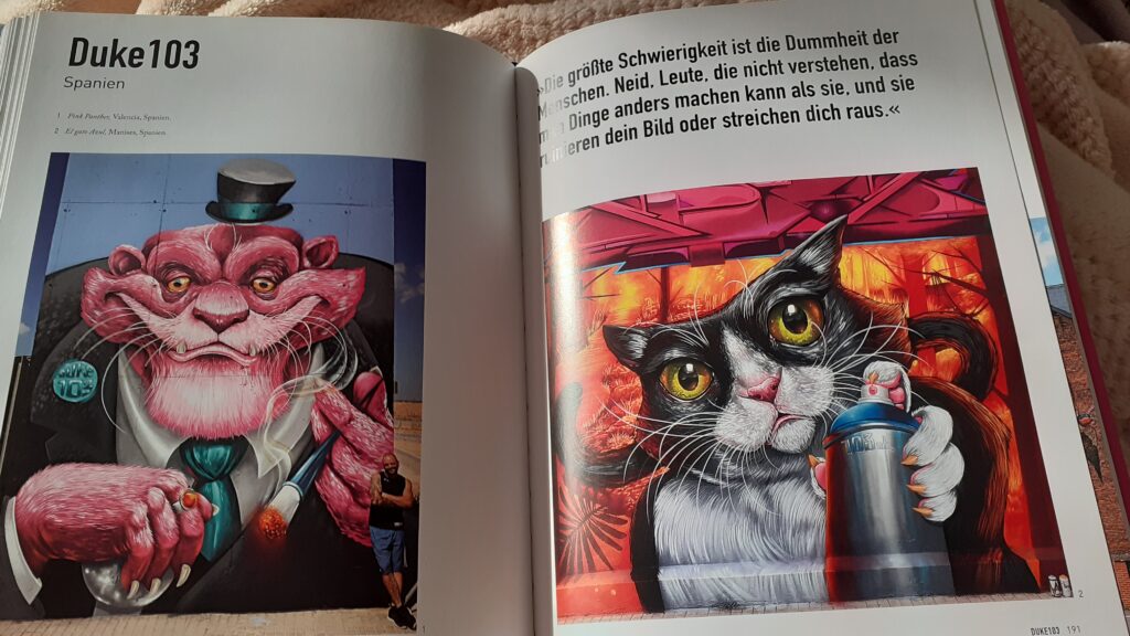 Aus dem Buch "Street Art International" von Diego Lopez, Midas Verlag.