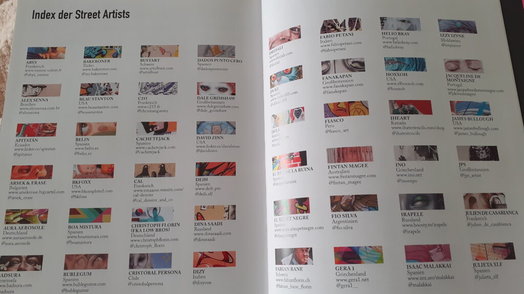 Aus dem Buch "Street Art International" von Diego Lopez, Midas Verlag.