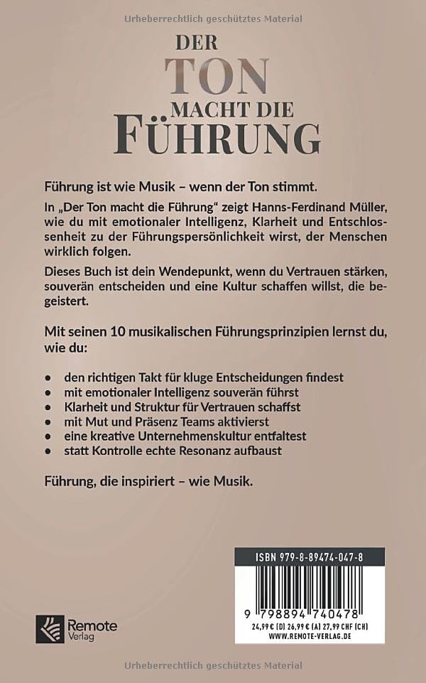 Rückseite Buch "Der Ton macht die Musik"