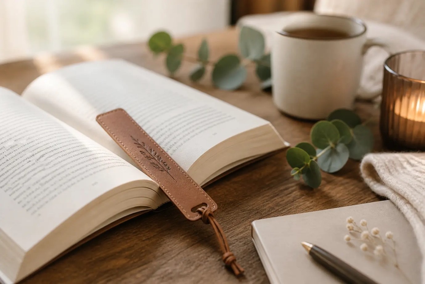 Personalisiertes Lesezeichen: Warum ein kleines Stück Papier oder Leder das schönste Geschenk für Buchliebhaber ist