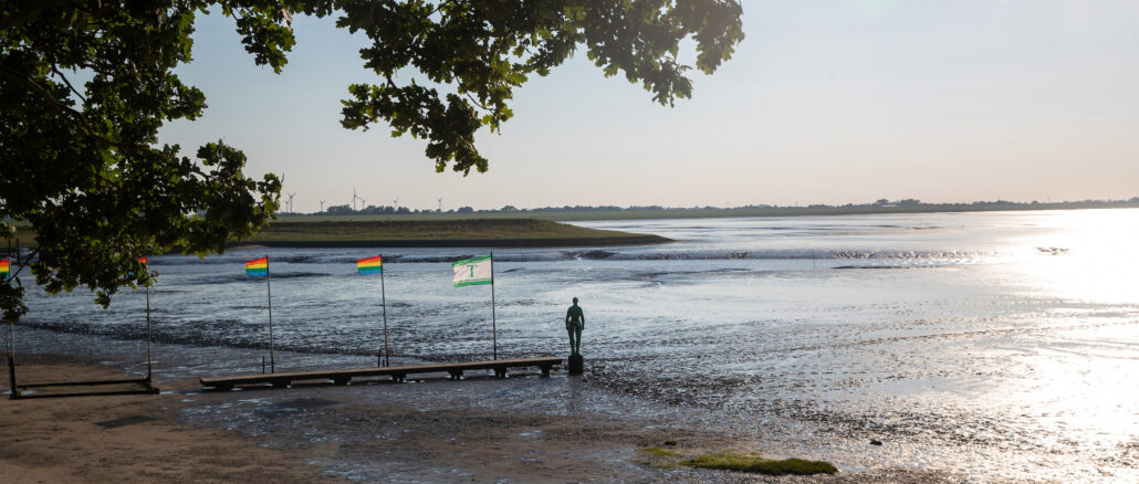 Aussicht auf Strand