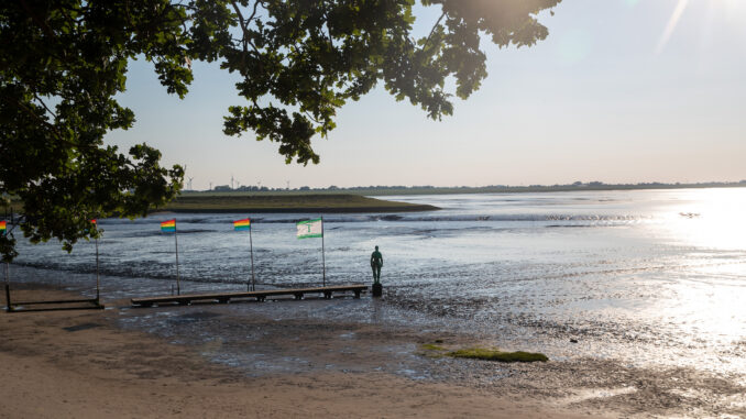 Aussicht auf Strand